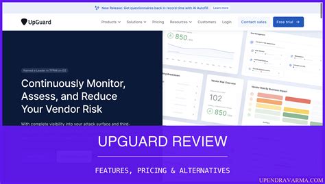 upguard pricing|UpGuard Software